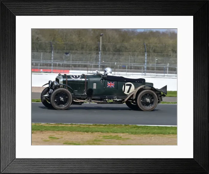 Framed Print : CM27 5859 Graham Goodwin, Bentley 4 Litre Le Mans replica Framed Print : CM27 5859 Graham Goodwin, Bentley 4 Litre Le Mans replica
