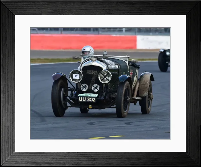 Framed Print : CM27 5195 Graham Goodwin, Bentley 4 Litre Le Mans replica Framed Print : CM27 5195 Graham Goodwin, Bentley 4 Litre Le Mans replica