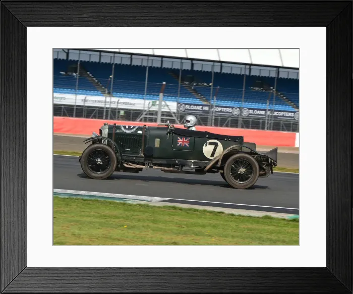 Framed Print : CM27 5088 Graham Goodwin, Bentley 4 Litre Le Mans replica Framed Print : CM27 5088 Graham Goodwin, Bentley 4 Litre Le Mans replica