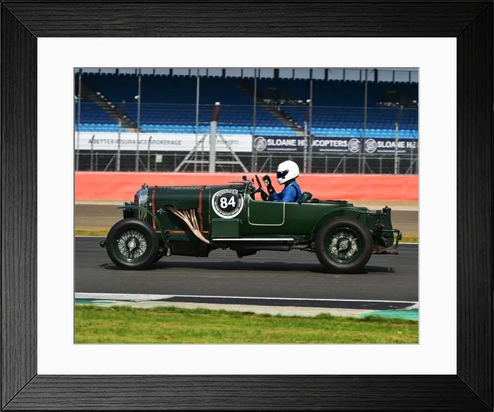 Framed Print : CM27 5010 Neil Sandwith, Bentley 3-4 litre Framed Print : CM27 5010 Neil Sandwith, Bentley 3-4 litre