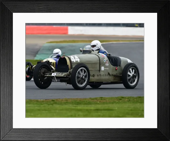 Framed Print : CM27 5421 Chris Hudson, Bugatti T35B Framed Print : CM27 5421 Chris Hudson, Bugatti T35B