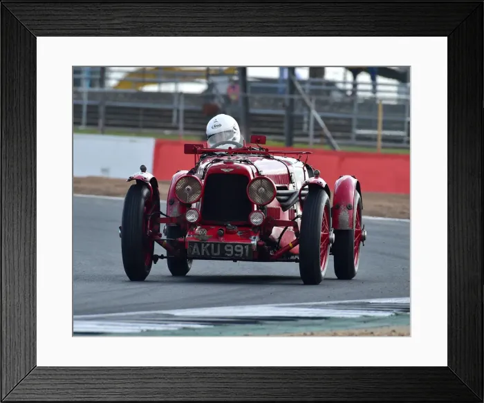 Framed Print : CM27 6105 Edward Bradley, Aston Martin Ulster Framed Print : CM27 6105 Edward Bradley, Aston Martin Ulster