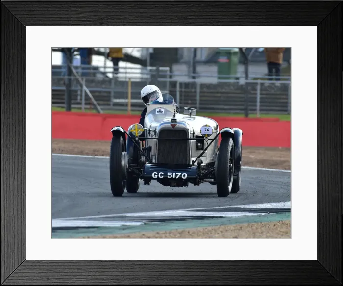 Framed Print : CM27 6102 David Lewis, Alvis Silver Eagle Framed Print : CM27 6102 David Lewis, Alvis Silver Eagle