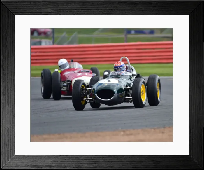 Framed Print : CM27 5610 Philip Walker, Lotus 16