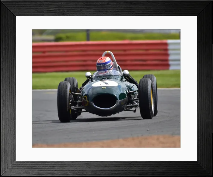 Framed Print : CM27 5599 Philip Walker, Lotus 16