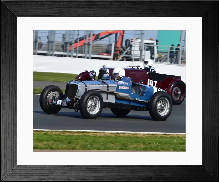 Framed Print : CM27 6028 Simon Kelleway, Riley Sprite 12-4