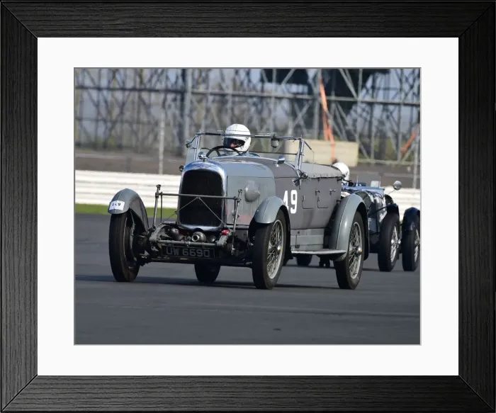 Framed Print : CM27 6020 Andrew Howe-Davies, Lagonda 3 Litre