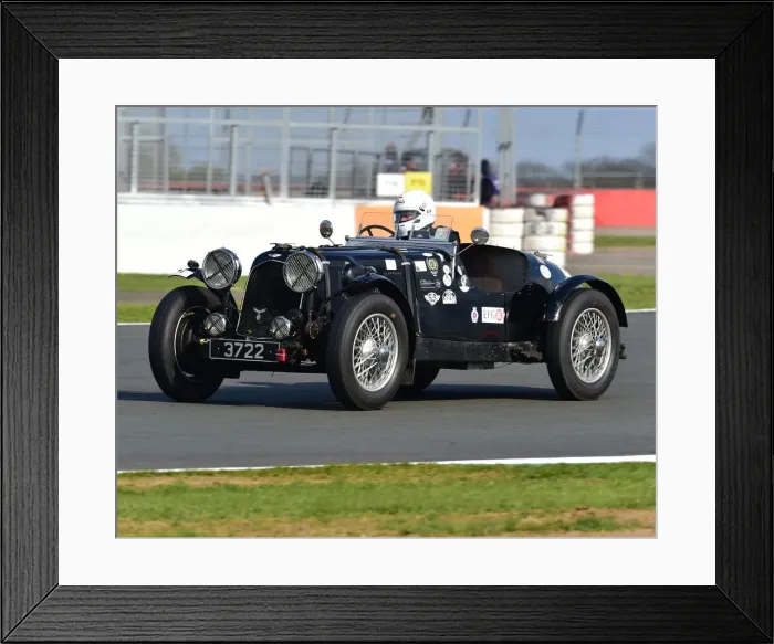Framed Print : CM27 5993 David Ozanne, Aston Martin Speed Ulster Framed Print : CM27 5993 David Ozanne, Aston Martin Speed Ulster