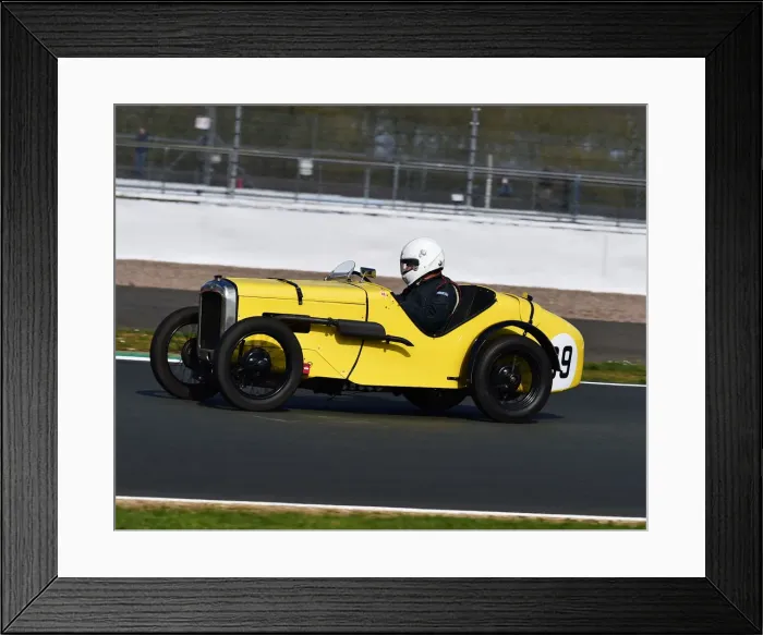Framed Print : CM27 6026 Hugh Birley, Austin 7 Ulster Framed Print : CM27 6026 Hugh Birley, Austin 7 Ulster