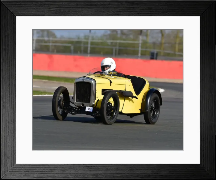 Framed Print : CM27 5986 Hugh Birley, Austin 7 Ulster