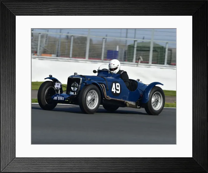 Framed Print : CM27 5999 Mikes James, Riley 12-4 TT Sprite replica Framed Print : CM27 5999 Mikes James, Riley 12-4 TT Sprite replica