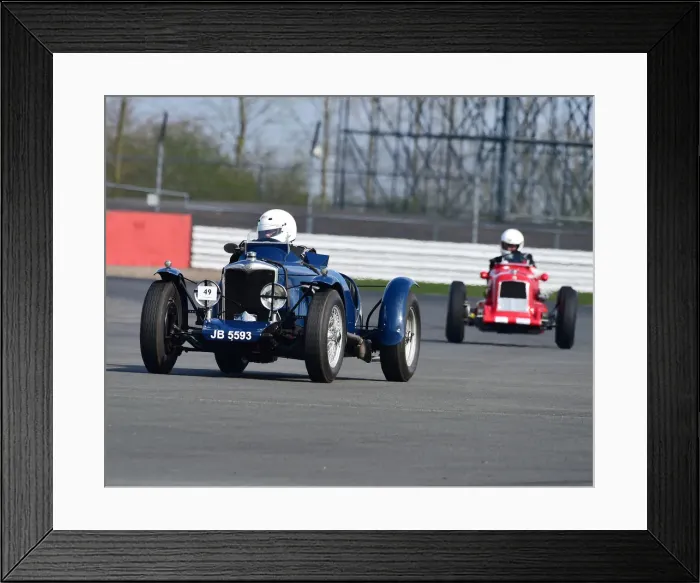 Framed Print : CM27 5976 Mikes James, Riley 12-4 TT Sprite replica Framed Print : CM27 5976 Mikes James, Riley 12-4 TT Sprite replica