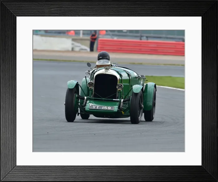 Framed Print : CM27 5378 Oliver Llewellyn, Bentley 4 litre Framed Print : CM27 5378 Oliver Llewellyn, Bentley 4 litre