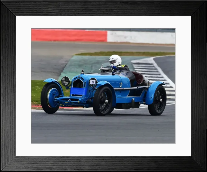 Framed Print : CM27 5403 Neil Twyman, Alfa Romeo Monza Framed Print : CM27 5403 Neil Twyman, Alfa Romeo Monza