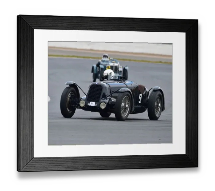 Framed Print : CM27 5402 Marcus Black, Talbot Lago T23 Framed Print : CM27 5402 Marcus Black, Talbot Lago T23