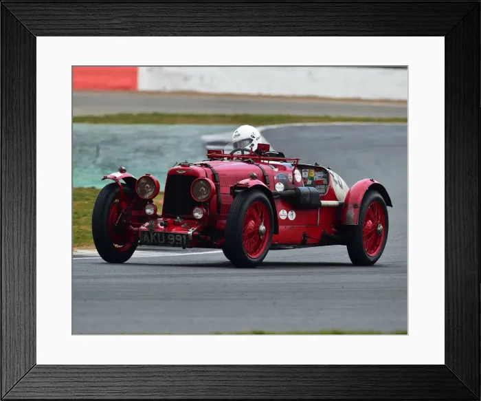 Framed Print : CM27 5391 Edward Bradley, Aston Martin Ulster Framed Print : CM27 5391 Edward Bradley, Aston Martin Ulster
