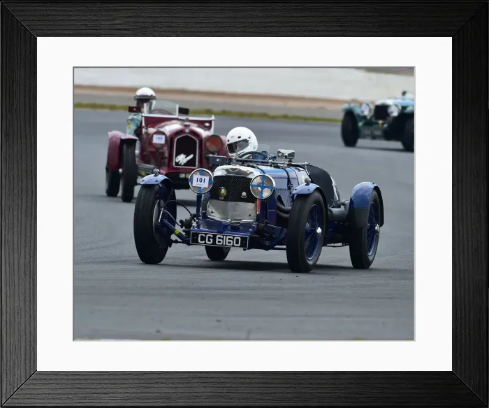 Framed Print : CM27 5369 Christopher Scott MacKirdy, Aston Martin Le Mans