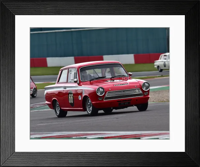 Framed Print : CM27 8662 Pete Chambers, Ford Lotus Cortina Mk1 Framed Print : CM27 8662 Pete Chambers, Ford Lotus Cortina Mk1
