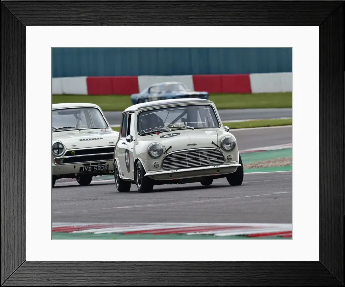 Framed Print : CM27 8665 Tom Bell, Austin Mini Cooper S Framed Print : CM27 8665 Tom Bell, Austin Mini Cooper S