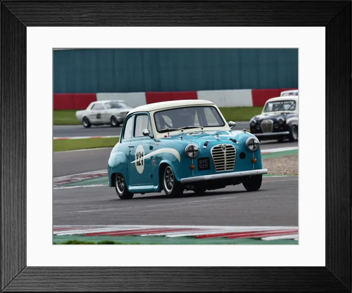 Framed Print : CM27 8678 James Colburn, Austin A35 Academy Framed Print : CM27 8678 James Colburn, Austin A35 Academy
