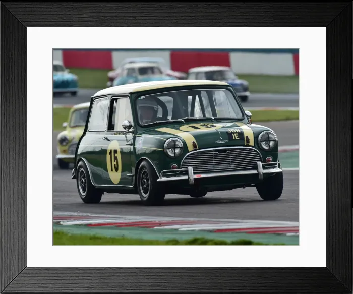 Framed Print : CM27 8715 Jonnie Kent, Mini Cooper S Framed Print : CM27 8715 Jonnie Kent, Mini Cooper S