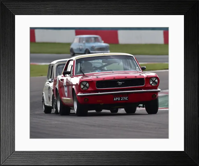Framed Print : CM27 8763 Mark Burton, Ford Mustang Framed Print : CM27 8763 Mark Burton, Ford Mustang