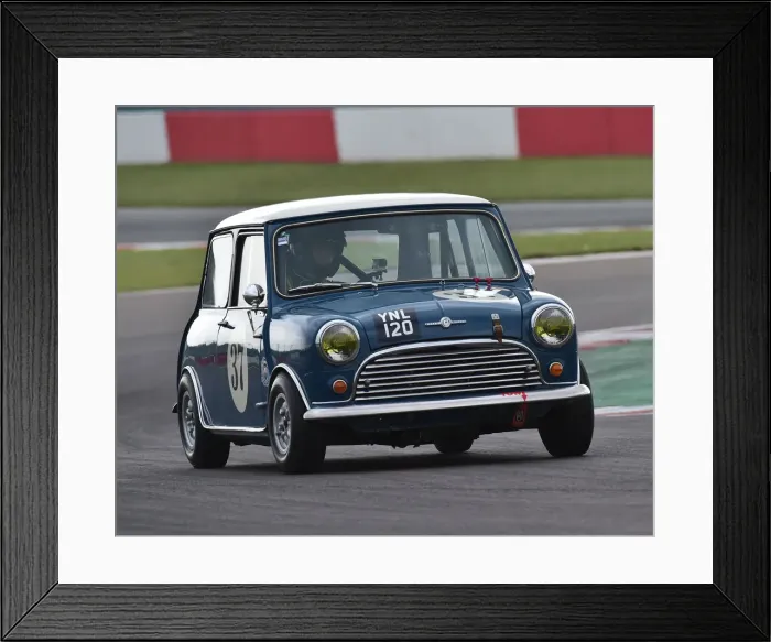 Framed Print : CM27 8801 Anthony Lucas, Austin Mini Cooper S Framed Print : CM27 8801 Anthony Lucas, Austin Mini Cooper S