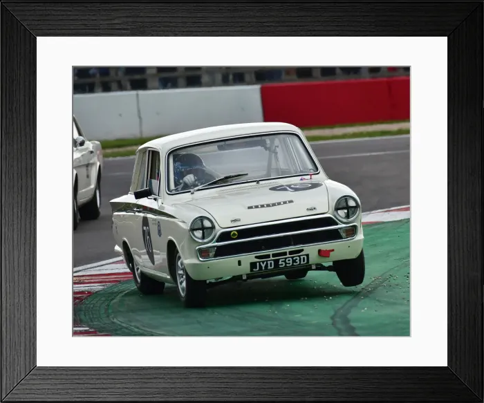 Framed Print : CM27 8867 Justin Law, Ford Lotus Cortina Mk1 Framed Print : CM27 8867 Justin Law, Ford Lotus Cortina Mk1