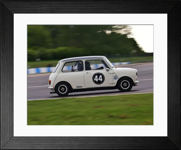 Framed Print : CM27 8882 Tom Bell, Austin Mini Cooper S Framed Print : CM27 8882 Tom Bell, Austin Mini Cooper S