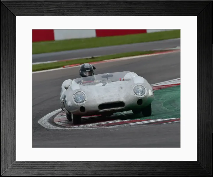 Framed Print : CM27 8572 Rick Bourne, Malcolm Paul, Lotus 11 Framed Print : CM27 8572 Rick Bourne, Malcolm Paul, Lotus 11