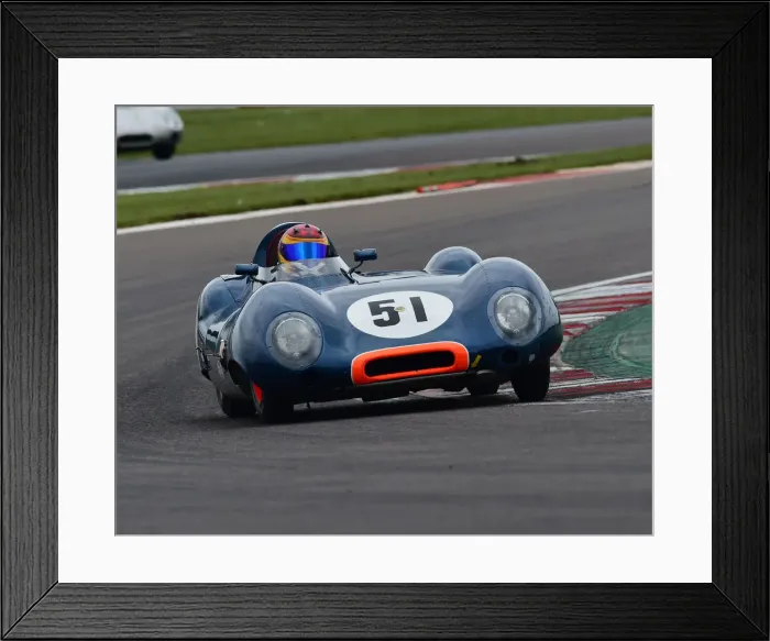 Framed Print : CM27 8570 Sandy Watson, Lotus 11 Le Mans Framed Print : CM27 8570 Sandy Watson, Lotus 11 Le Mans