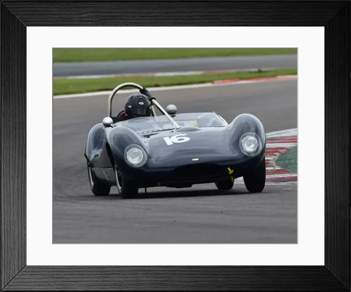 Framed Print : CM27 8575 Marc Valvekens, Lola Mk1 Framed Print : CM27 8575 Marc Valvekens, Lola Mk1