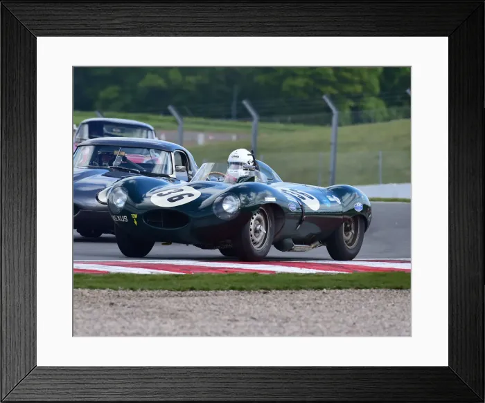 Framed Print : CM27 6310 Robert Lewis, Richard Guy, Jaguar D type Framed Print : CM27 6310 Robert Lewis, Richard Guy, Jaguar D type