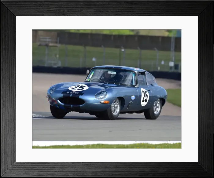 Framed Print : CM27 6162 John Burton, Jaguar E-Type Framed Print : CM27 6162 John Burton, Jaguar E-Type