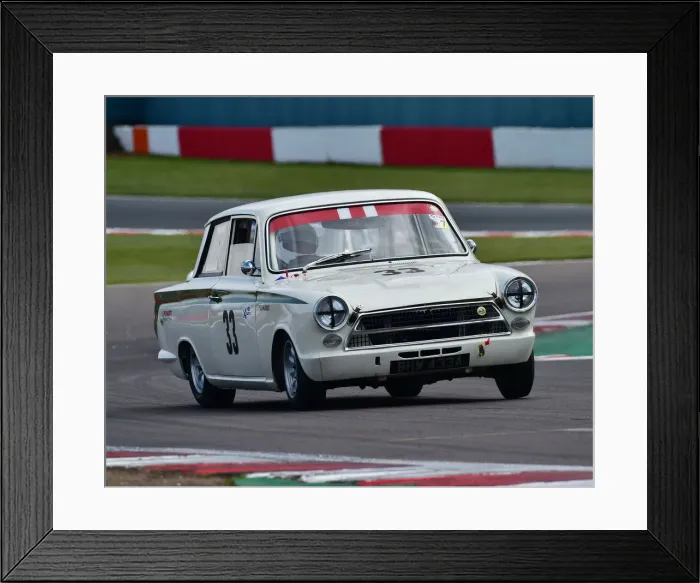 Framed Print : CM27 6928 Alberto Vella, Ford Lotus Cortina Framed Print : CM27 6928 Alberto Vella, Ford Lotus Cortina
