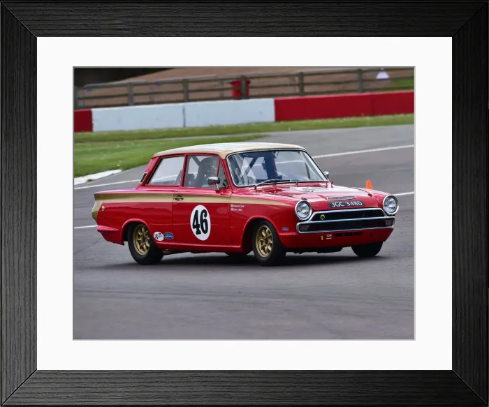 Framed Print : CM27 6830 Henry Mann, Desmond Smail, Ford Lotus Cortina Framed Print : CM27 6830 Henry Mann, Desmond Smail, Ford Lotus Cortina