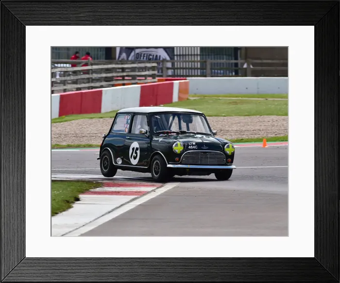 Framed Print : CM27 6824 Peter Baldwin, Graham Churchill, Austin Mini Cooper S Framed Print : CM27 6824 Peter Baldwin, Graham Churchill, Austin Mini Cooper S