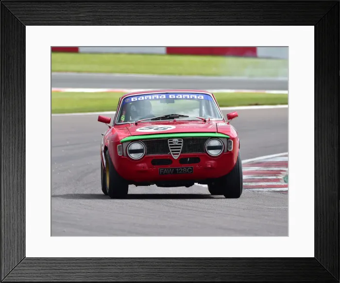 Framed Print : CM27 6877 Rebeca Rettenmaier, Alfa Romeo GTA Framed Print : CM27 6877 Rebeca Rettenmaier, Alfa Romeo GTA