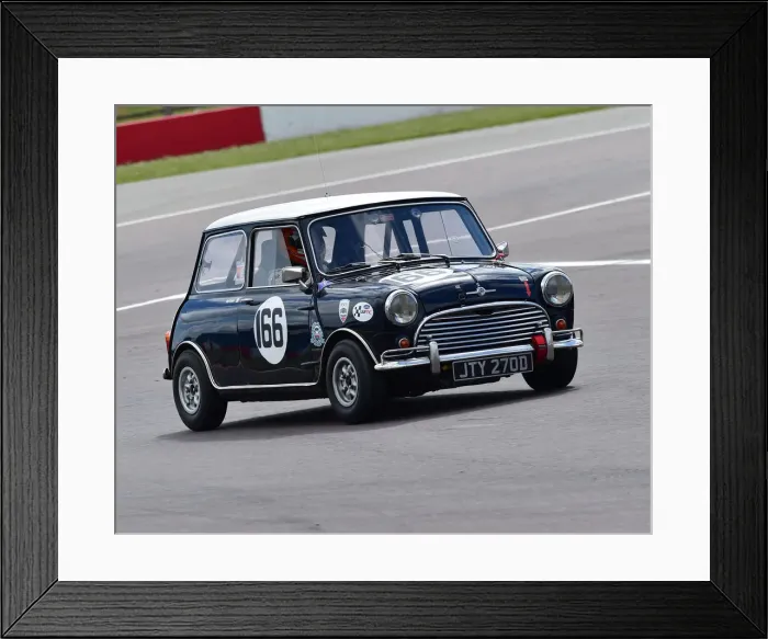 Framed Print : CM27 6845 Niall Murray, Niall McFadden, Morris Mini Cooper S