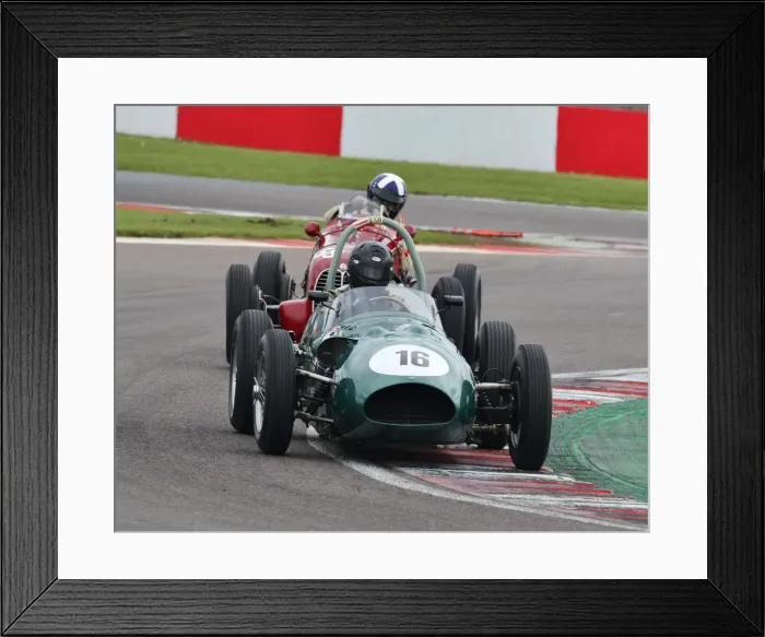 Framed Print : CJ7 8658 Marc Valvekens, Aston Martin DBR4-4 Framed Print : CJ7 8658 Marc Valvekens, Aston Martin DBR4-4