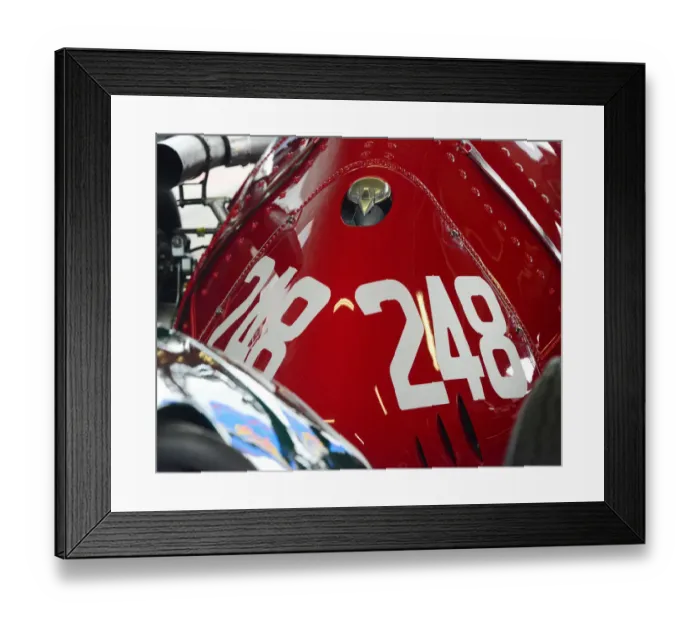 Framed Print : CJ7 8607 Klaus Lehr, Maserati 250F Framed Print : CJ7 8607 Klaus Lehr, Maserati 250F