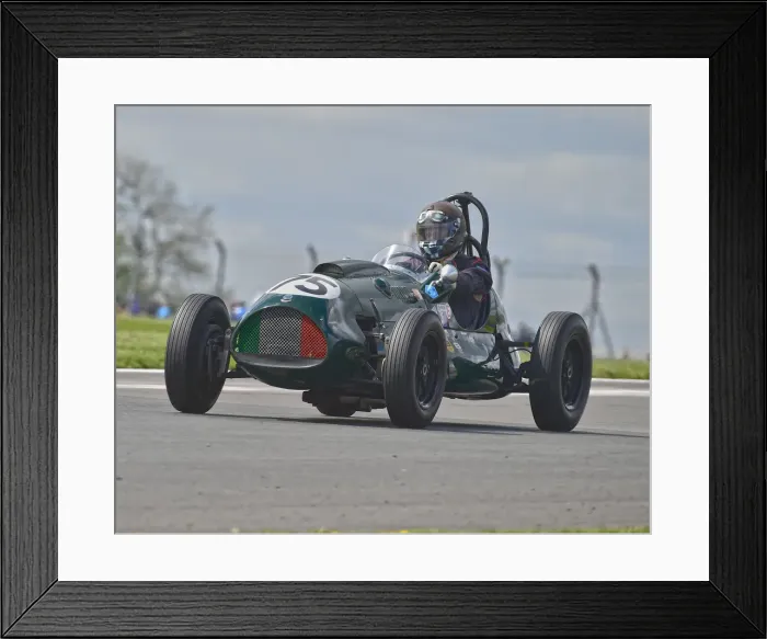 Framed Print : CM27 6529 Eddie McGuire, Cooper Bristol Mk1 8-52 Framed Print : CM27 6529 Eddie McGuire, Cooper Bristol Mk1 8-52