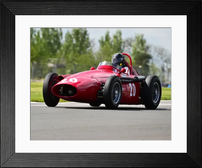 Framed Print : CM27 6521 Christian Dumolin, Maserati 250F Framed Print : CM27 6521 Christian Dumolin, Maserati 250F