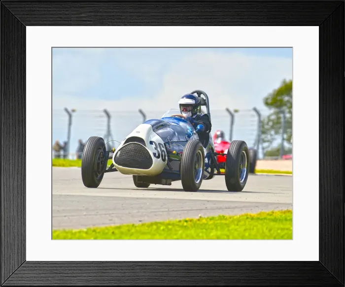 Framed Print : CM27 6518 Erik Staes, Cooper Bristol Mk7-53 Framed Print : CM27 6518 Erik Staes, Cooper Bristol Mk7-53