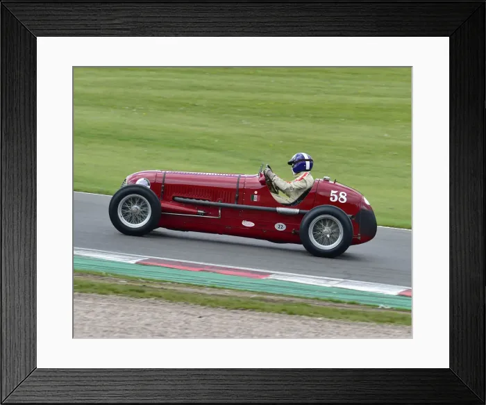 Framed Print : CM27 6480 Ewen Sergison, Maserati 6CM Framed Print : CM27 6480 Ewen Sergison, Maserati 6CM