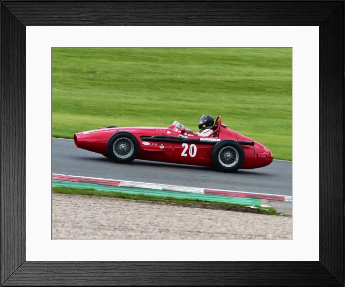 Framed Print : CM27 6479 Christian Dumolin, Maserati 250F Framed Print : CM27 6479 Christian Dumolin, Maserati 250F