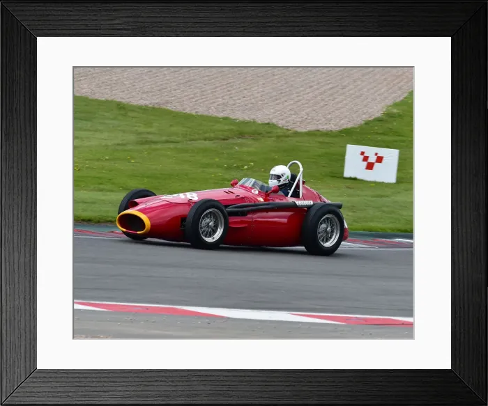 Framed Print : CM27 6465 Klaus Lehr, Maserati 250F Framed Print : CM27 6465 Klaus Lehr, Maserati 250F