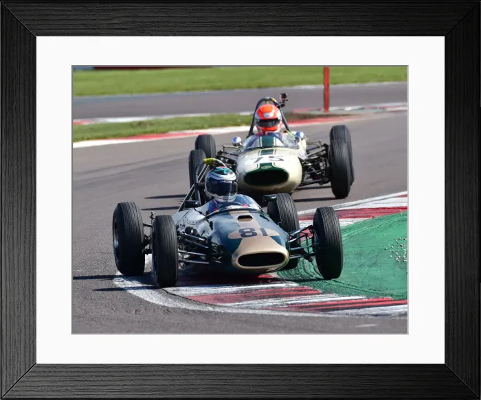 Framed Print : CM27 7090 Richard Bradley, Brabham BT2 Framed Print : CM27 7090 Richard Bradley, Brabham BT2
