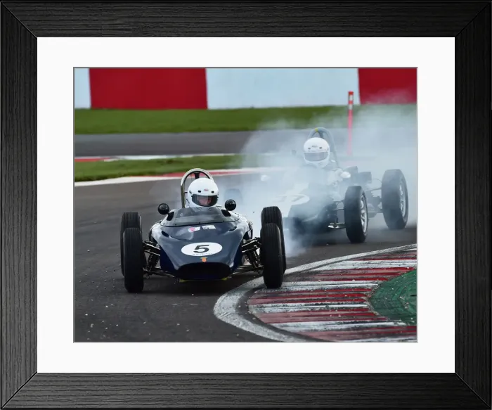 Framed Print : CM27 7041 Robin Longdon, Lola Mk3 Framed Print : CM27 7041 Robin Longdon, Lola Mk3