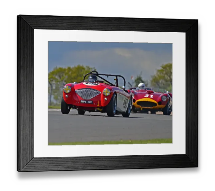 Framed Print : CM27 6579 Paul Mortimer, Jonathan Mortimer, Austin Healey 100M Framed Print : CM27 6579 Paul Mortimer, Jonathan Mortimer, Austin Healey 100M